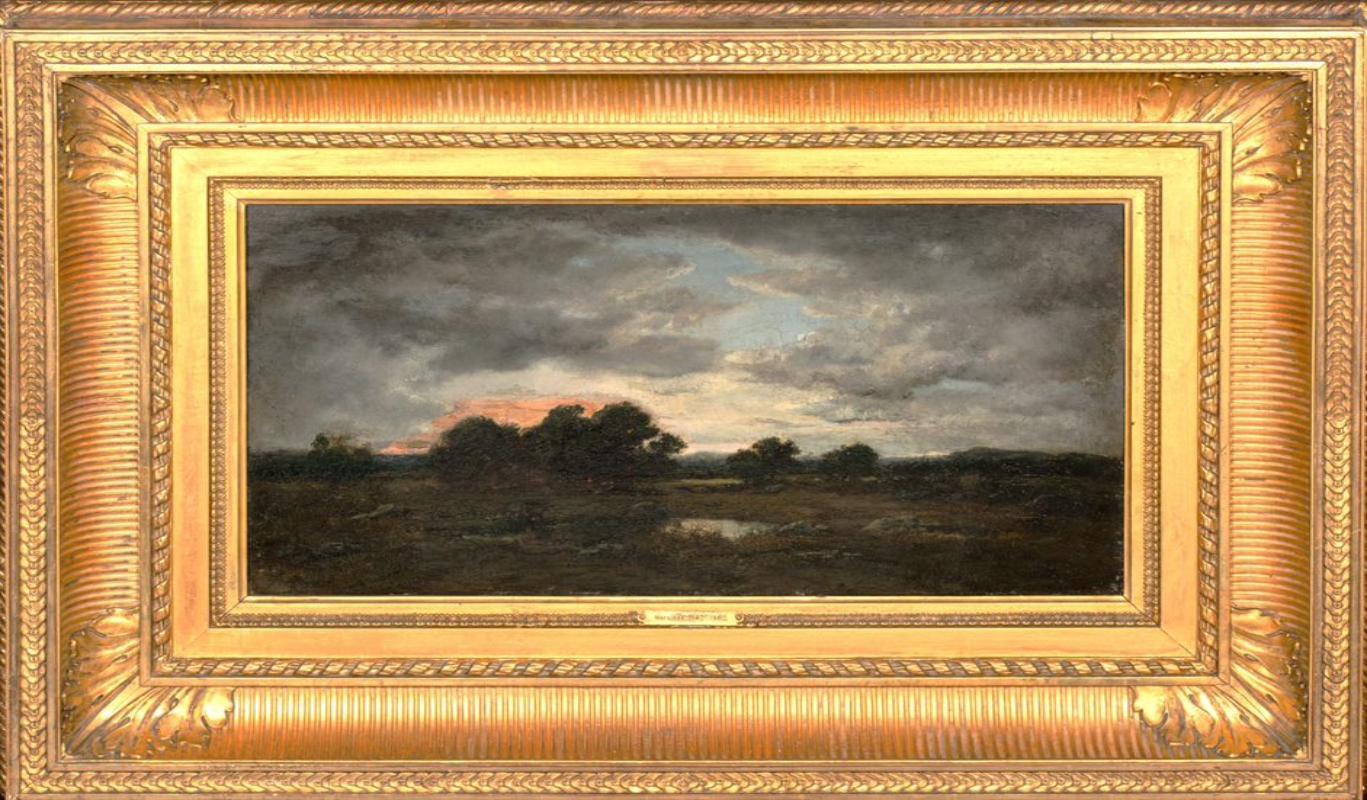 Twilight, oil on canvas by Narcisse-Virgile Diaz de la Pena (1807 - 1876) For Sale 4