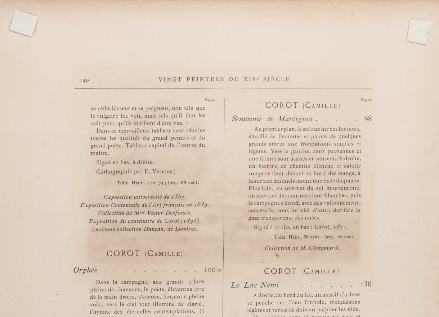 Clairière - Aguafuerte original de N. V. Díaz de la Peña - 1875 - Print de Narcisse Virgilio Díaz de la Peña