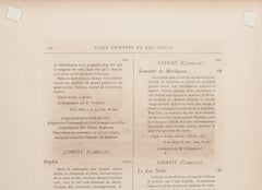 Clairière - Original Etching by N. V. Diaz de la Pena - 1875