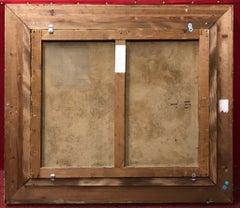 Painting 19th Century - Still-Life Bird Nest in a Busch