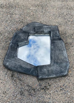 Miroir mural Narcissi de VAVA Objects, miroir en fibre de verre fabriqué à la main en Suède