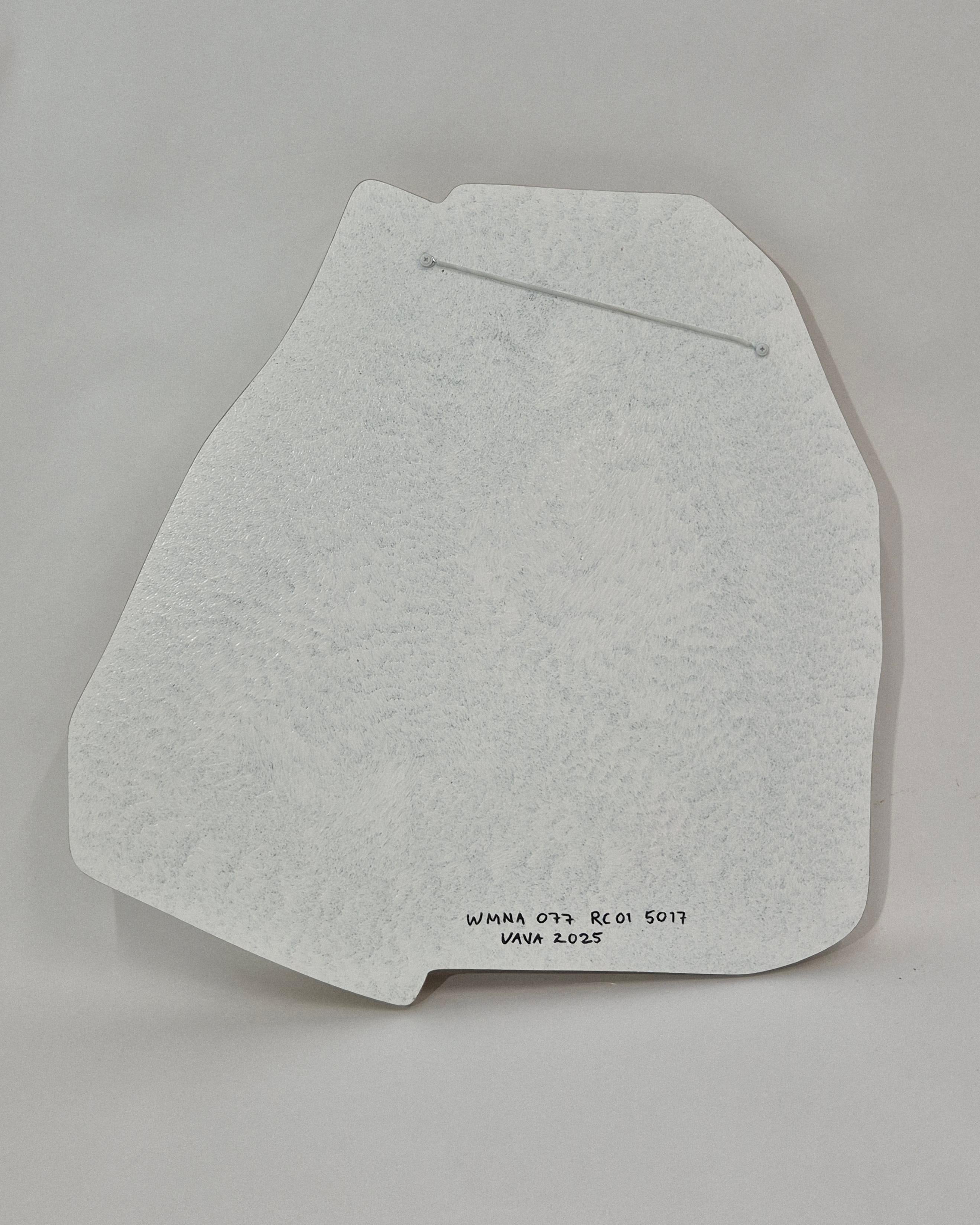 Suédois Miroir mural Narcissi en citrine brute, fabriqué à la main en Suède par VAVA Objects en vente