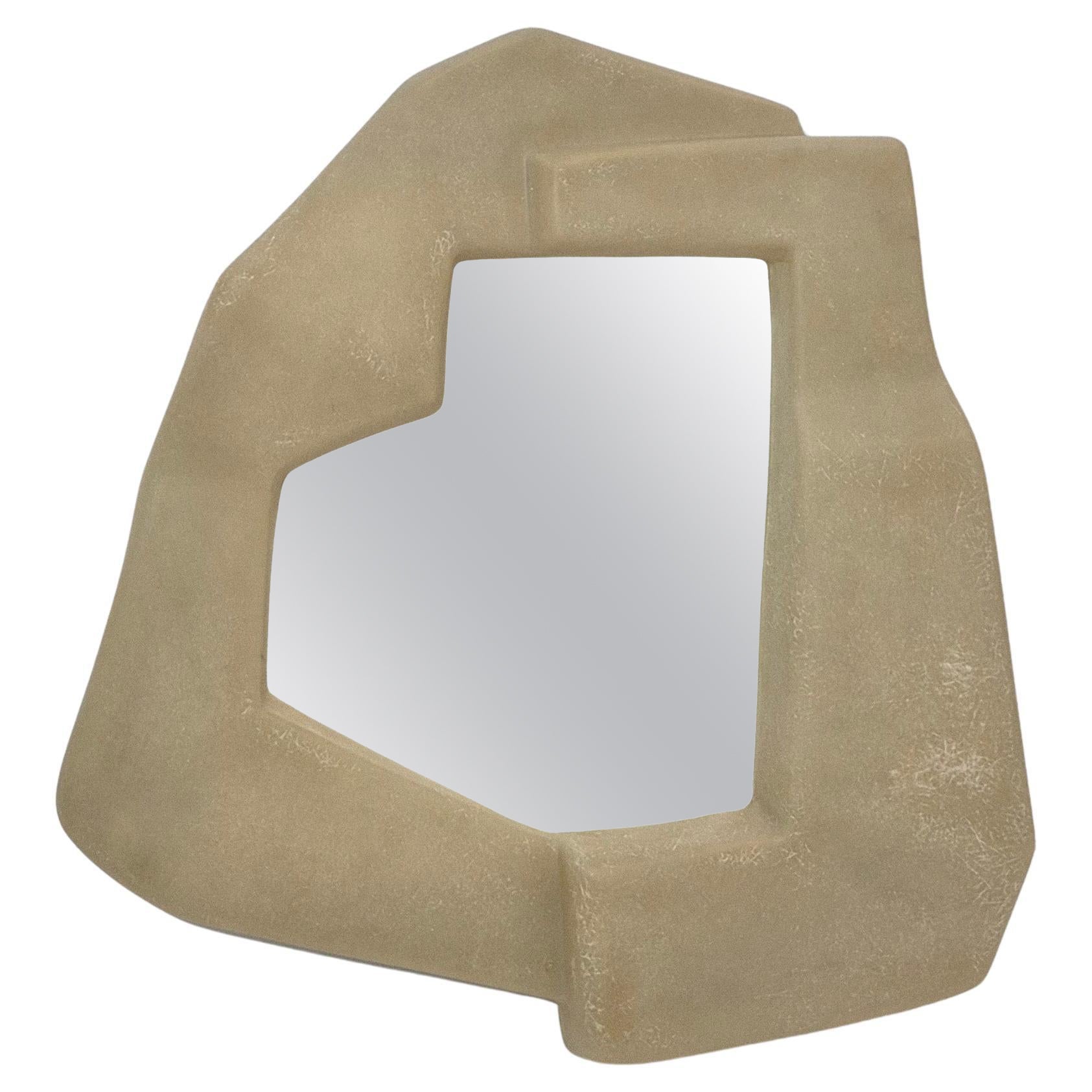 Specchio da parete Narcissi in Citrino grezzo, realizzato a mano in Svezia da VAVA Objects