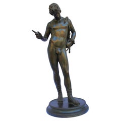 Narciso in bronzo Collezione Grand Tour - Statua XIX