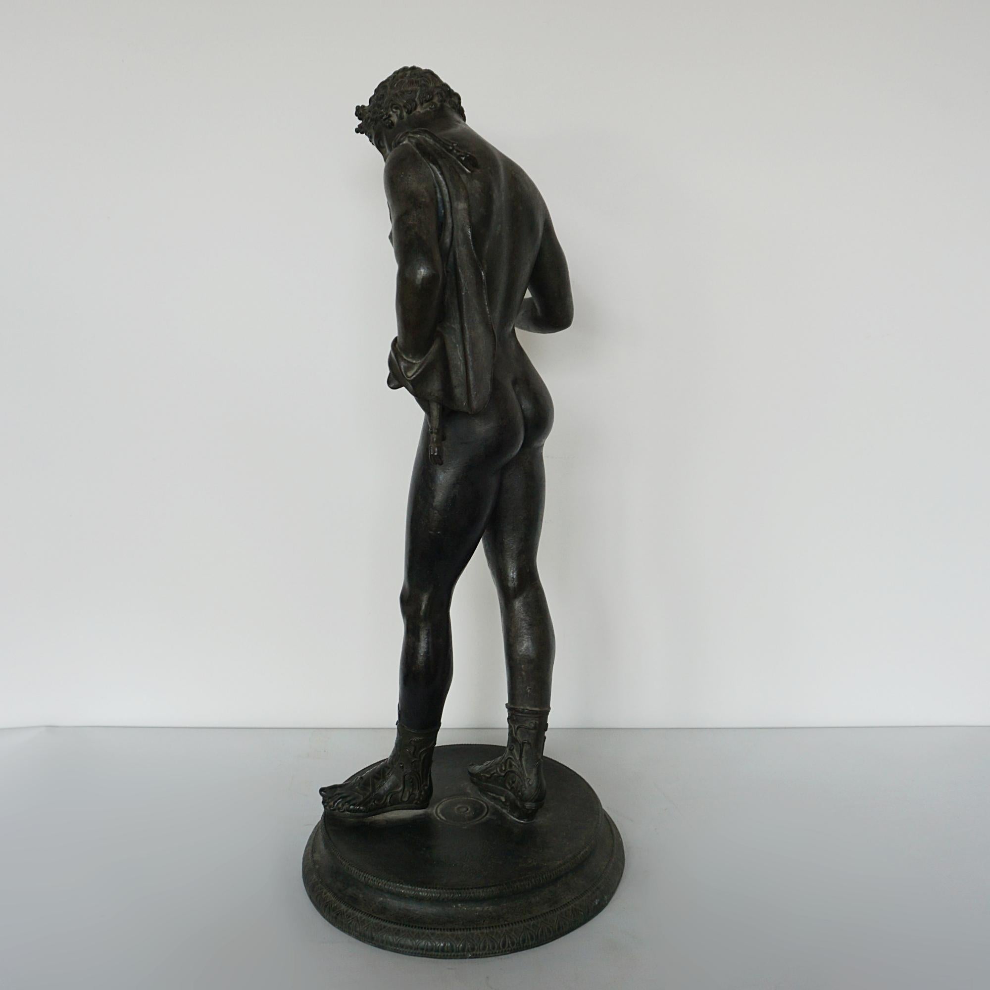 'Narciso' Bronzo Grande Grand Tour di Michele Amodio in vendita 2