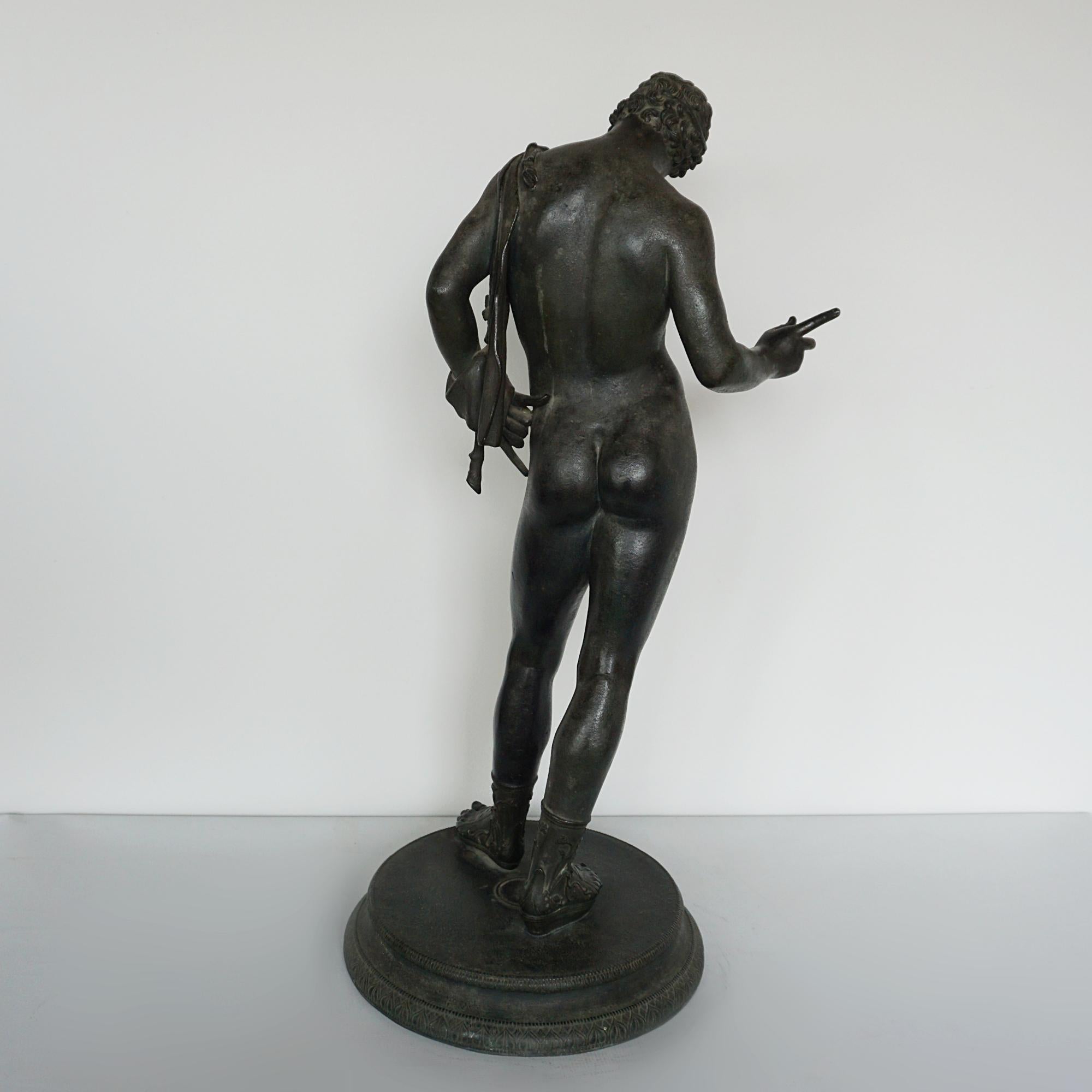 'Narciso' Bronzo Grande Grand Tour di Michele Amodio in vendita 3
