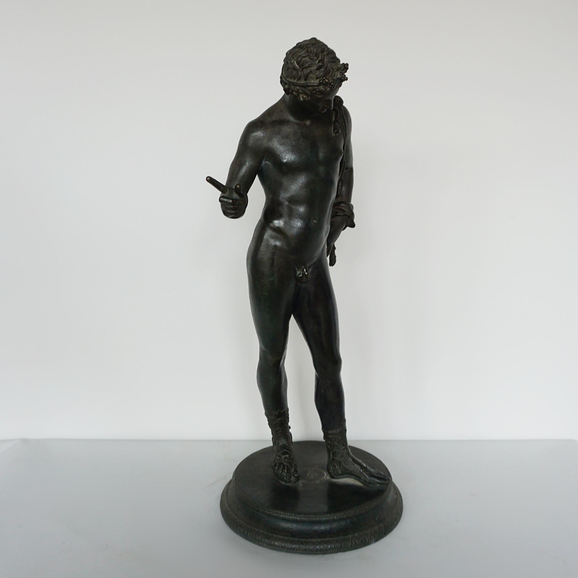 'Narciso' Bronzo Grande Grand Tour di Michele Amodio in vendita 4