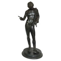 'Narcissus' Large Grand Tour Bronze by Michele Amodio