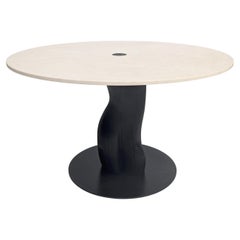 Narco Teak Collection Dining Table Round by AMBER x IÑIGO CALLEJA