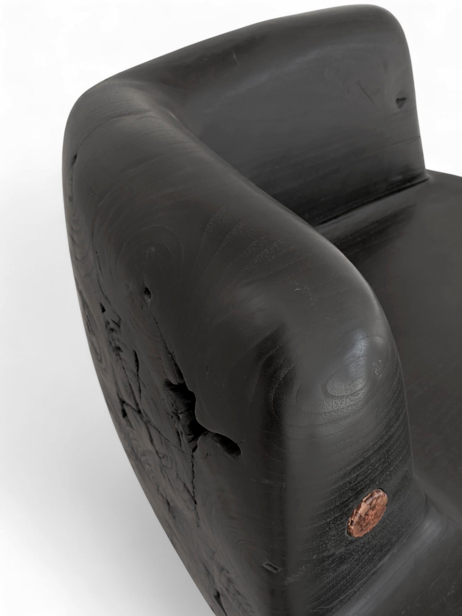 Narco Teak Collection Short Divan by AMBER x IÑIGO CALLEJA For Sale 1