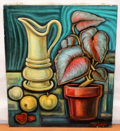 Óleo sobre tela - Bodegón fauvista