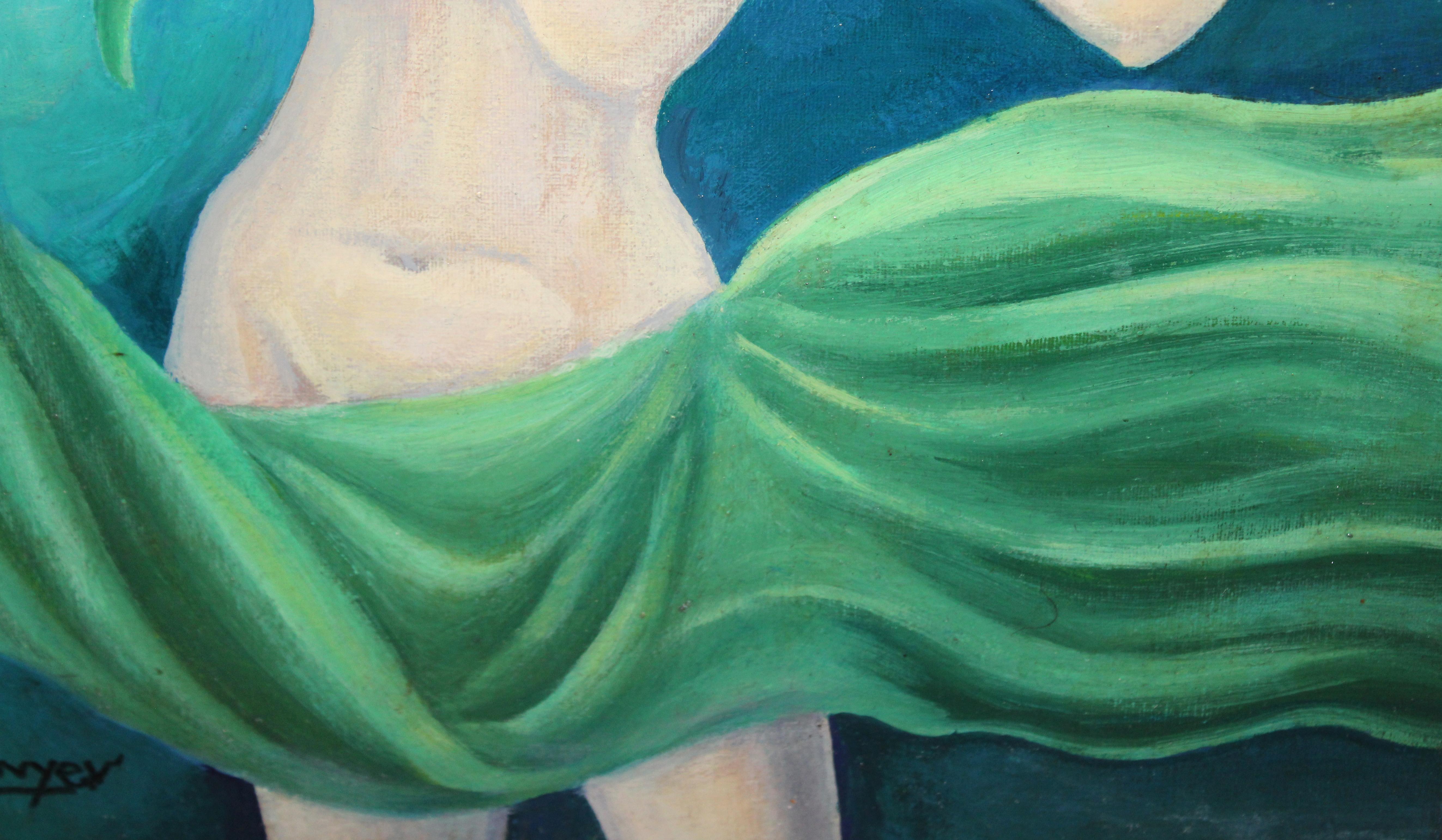 Óleo sobre tela - Primavera en vente 1