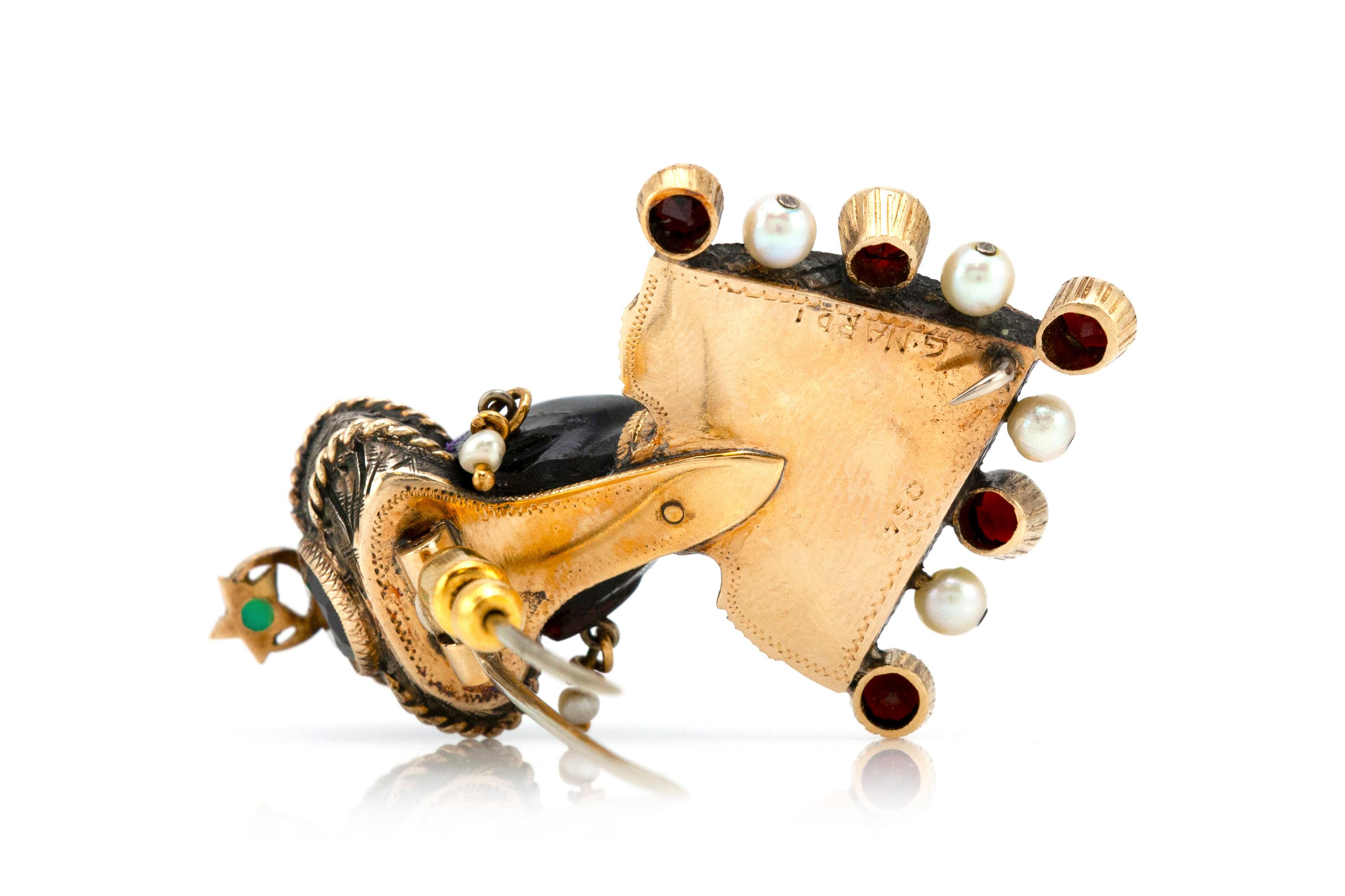 Nardi Blackamoor Brooch at 1stDibs blackamoor jewelry, blackamoor
