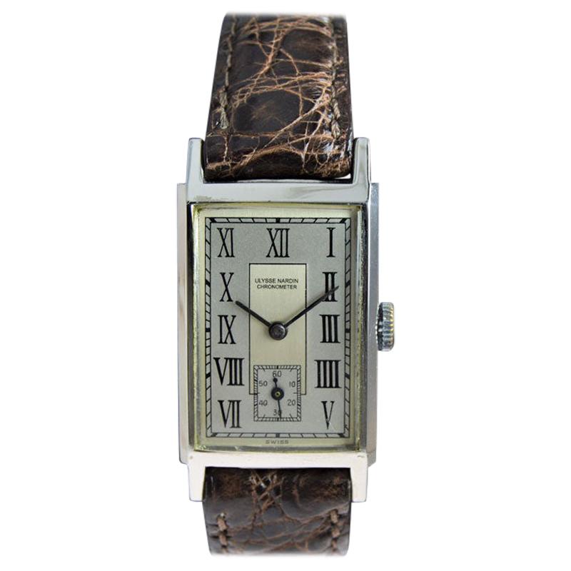 tank style watch