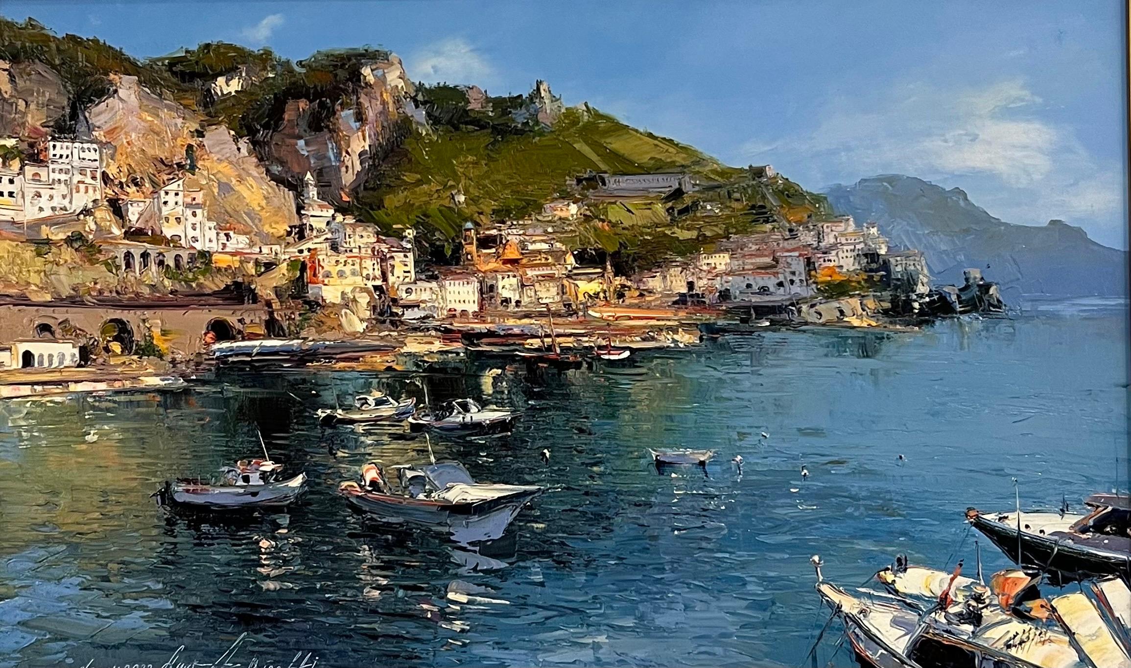 Narek Arakelyan Landscape Painting - Amalfi, Italy.