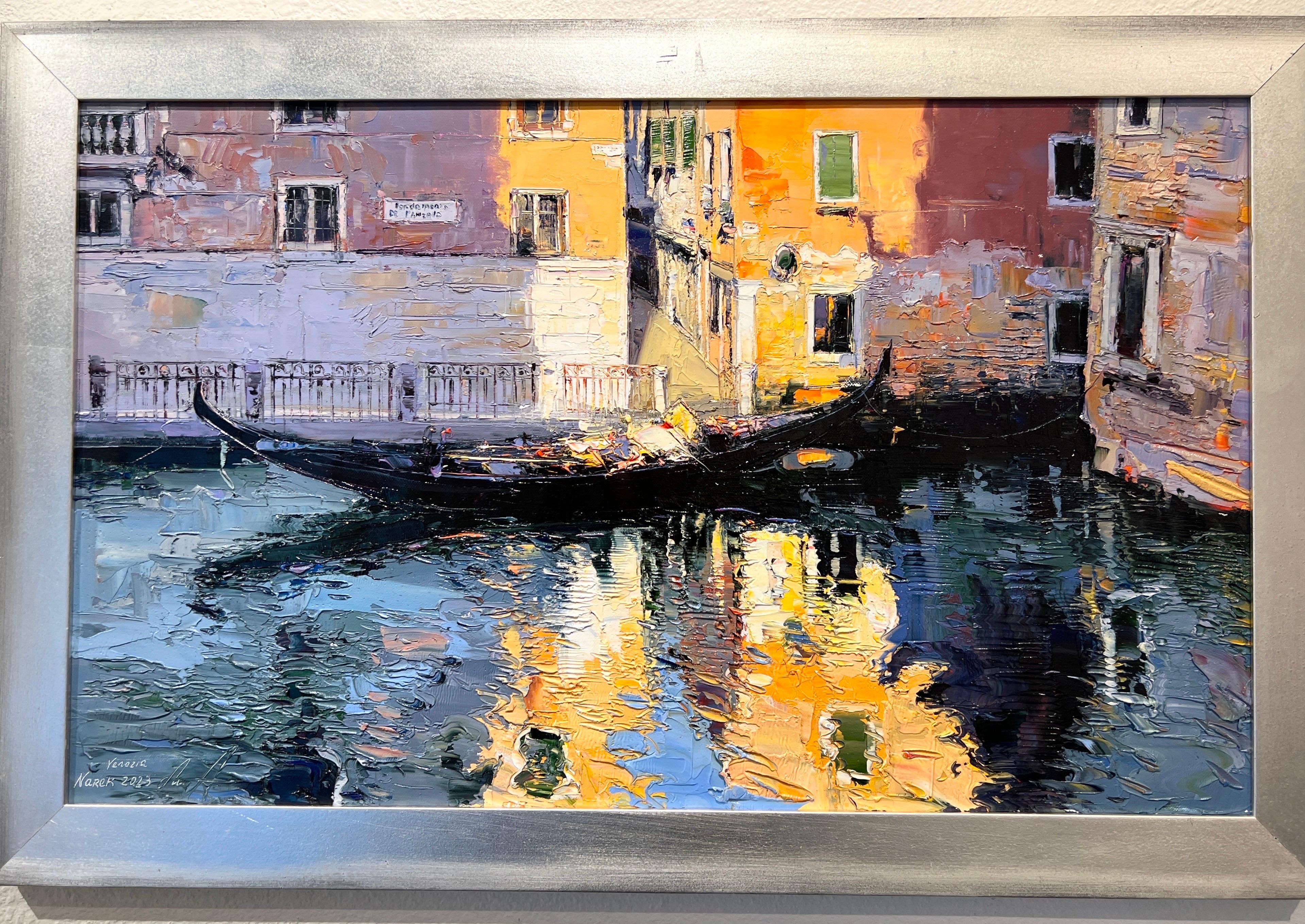 Contemporary art, Venezia, Gondola, Italy.  For Sale 5