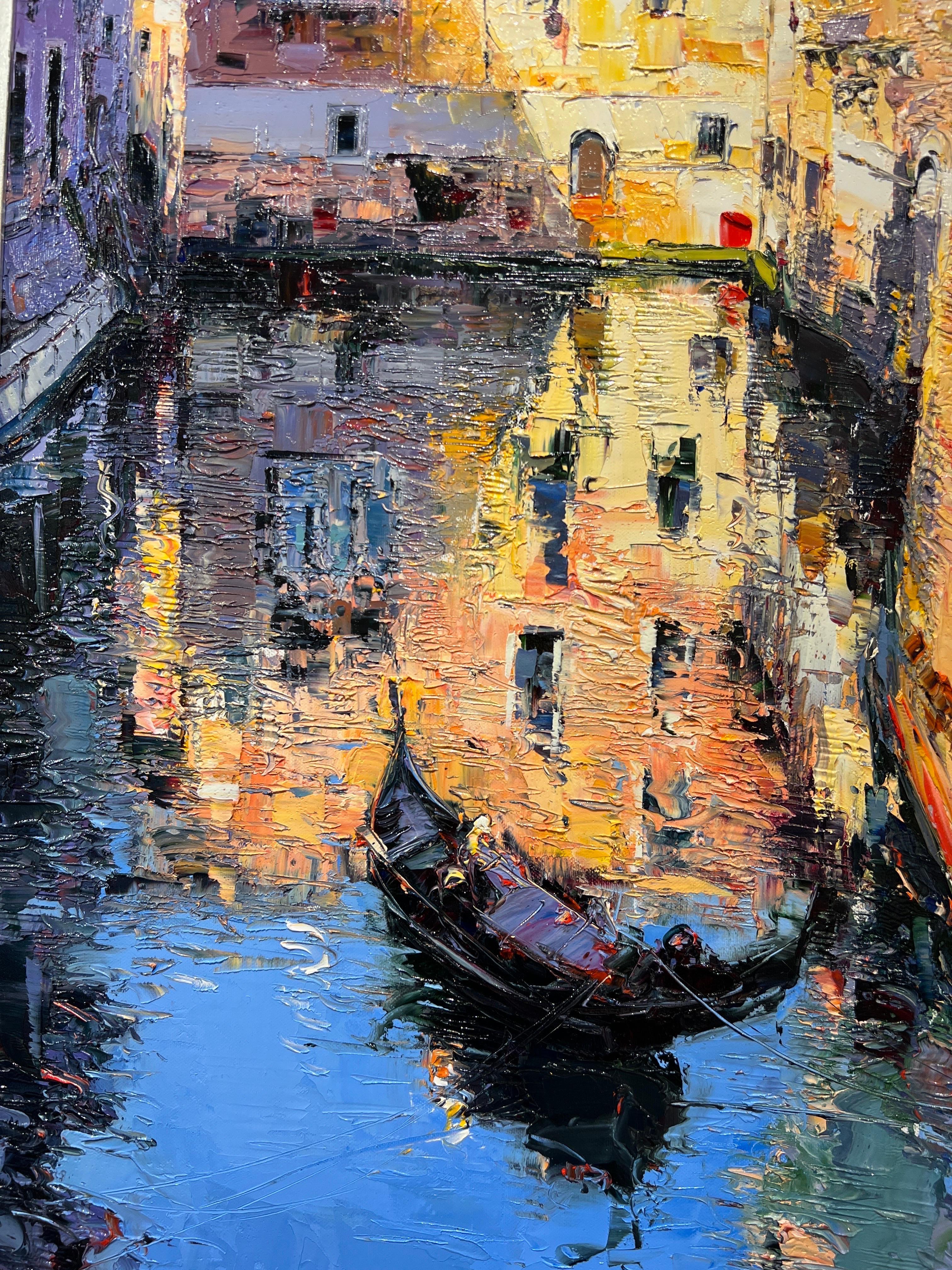 Gondola Venezia II, Contemporary Art Venezia.  For Sale 3