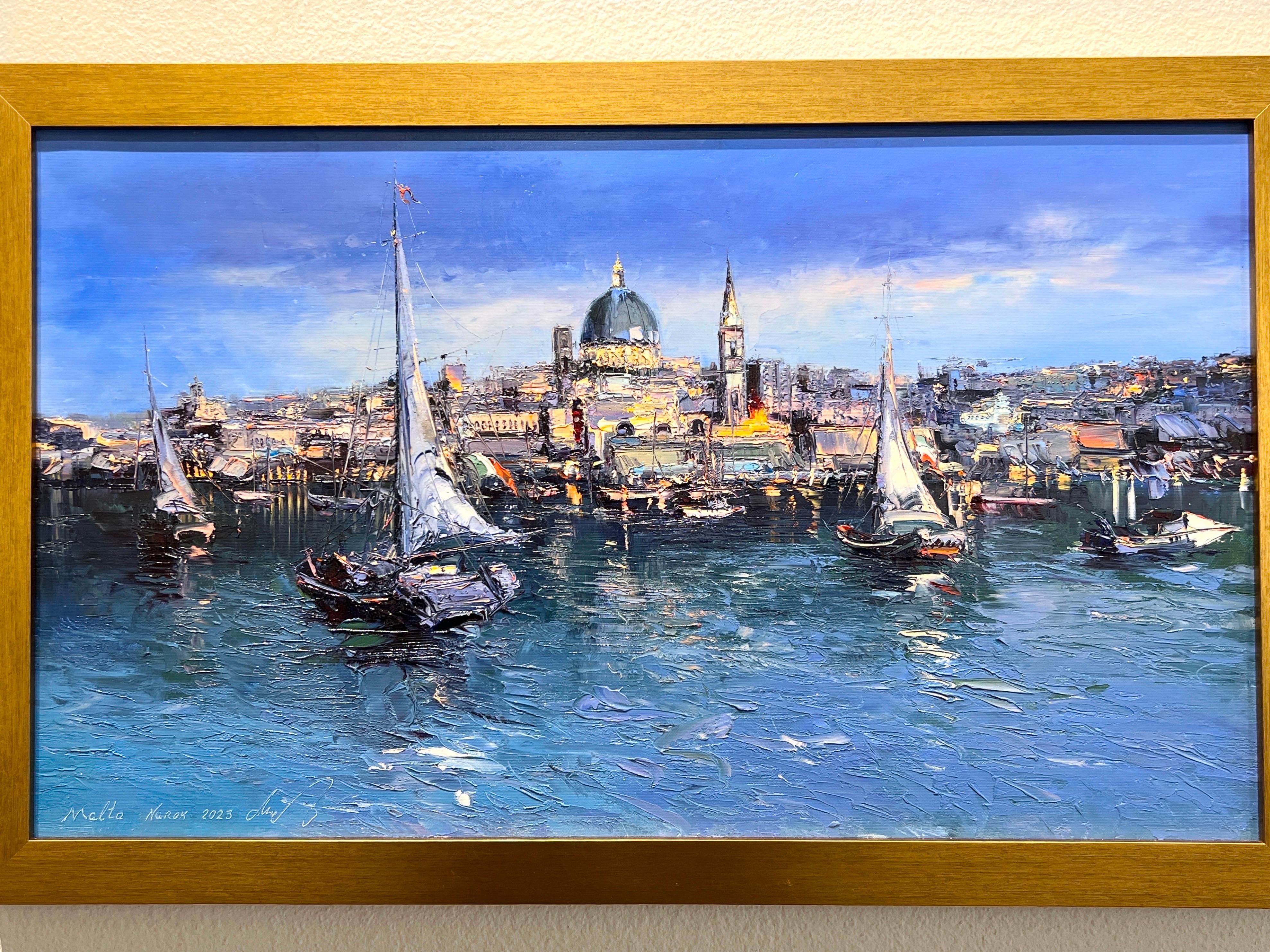 Contemporary painting , Malta.  - Painting by Narek Arakelyan