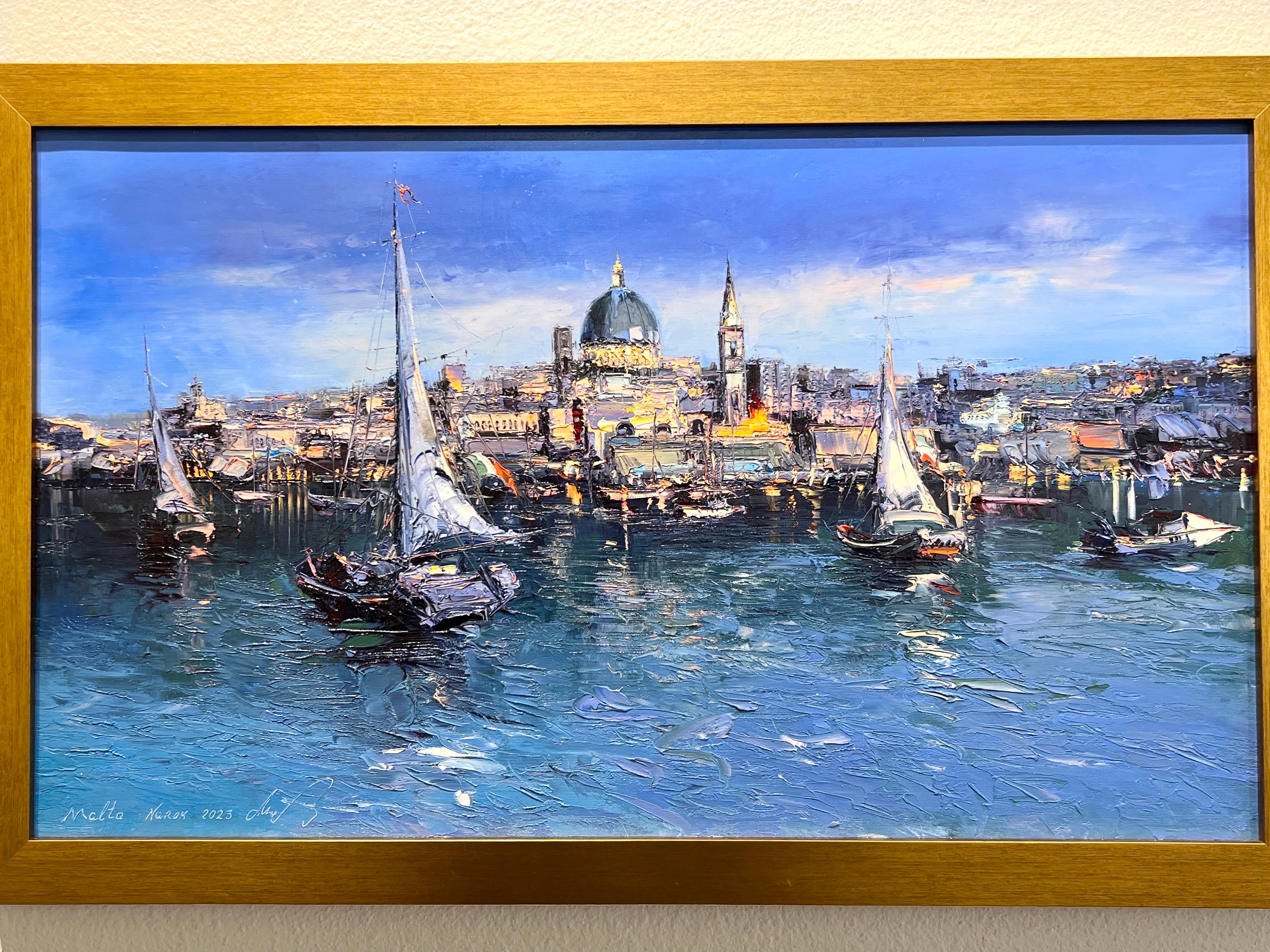 Peinture contemporaine, Malte. - Painting de Narek Arakelyan