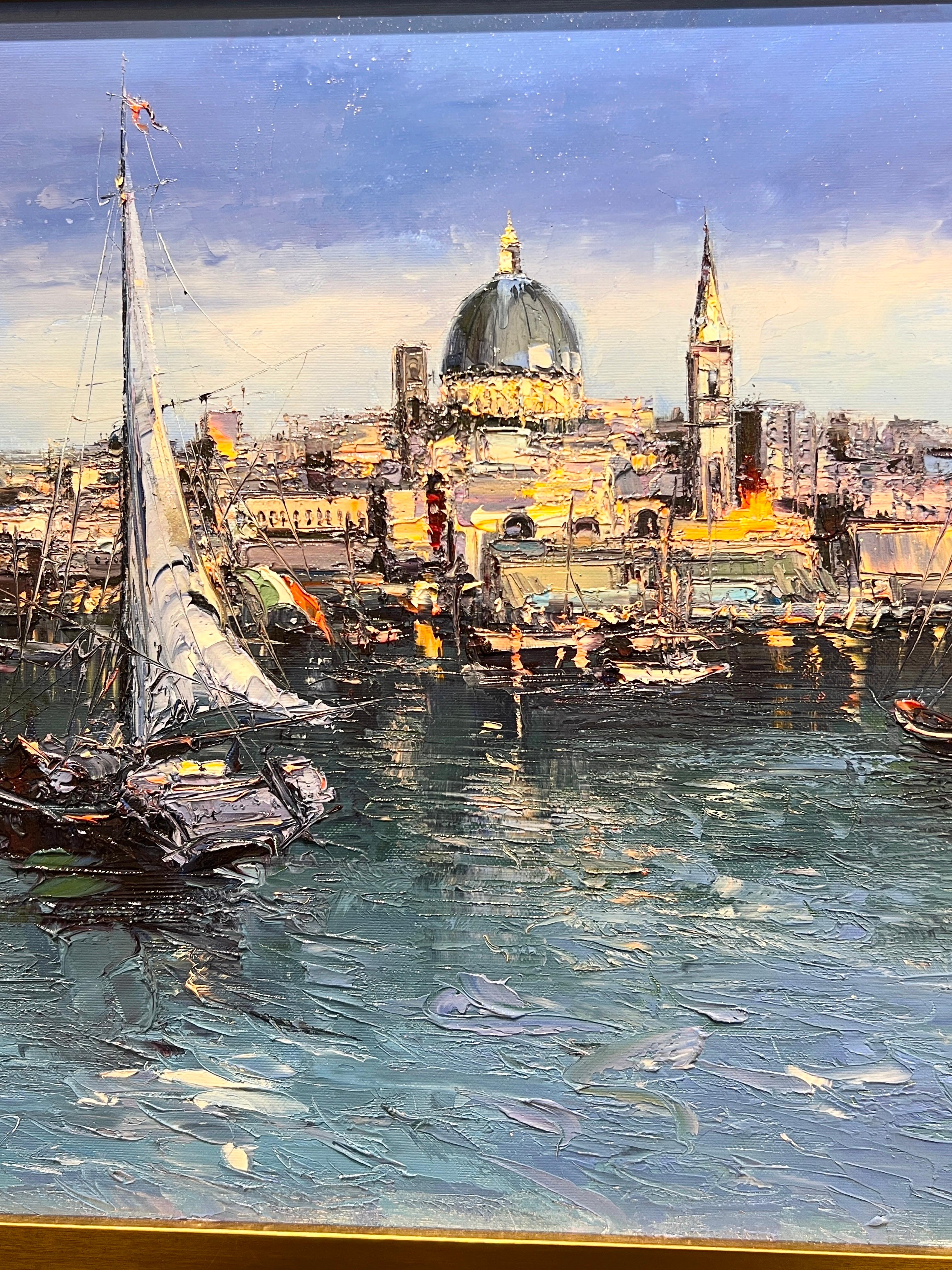 Contemporary painting , Malta.  For Sale 1
