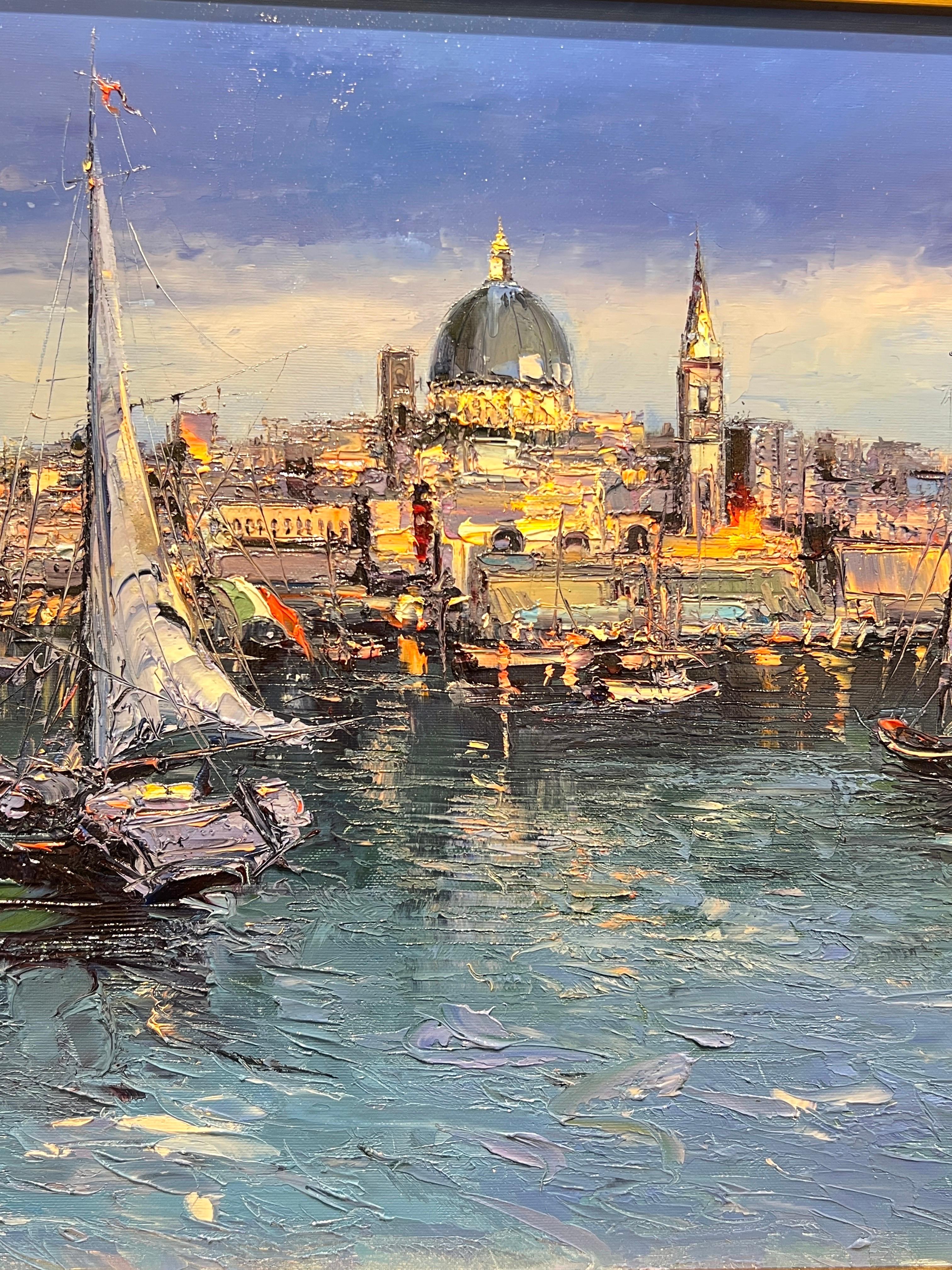 Contemporary painting , Malta.  For Sale 3