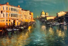 Venezia, contemporary oil painting of Venezia.