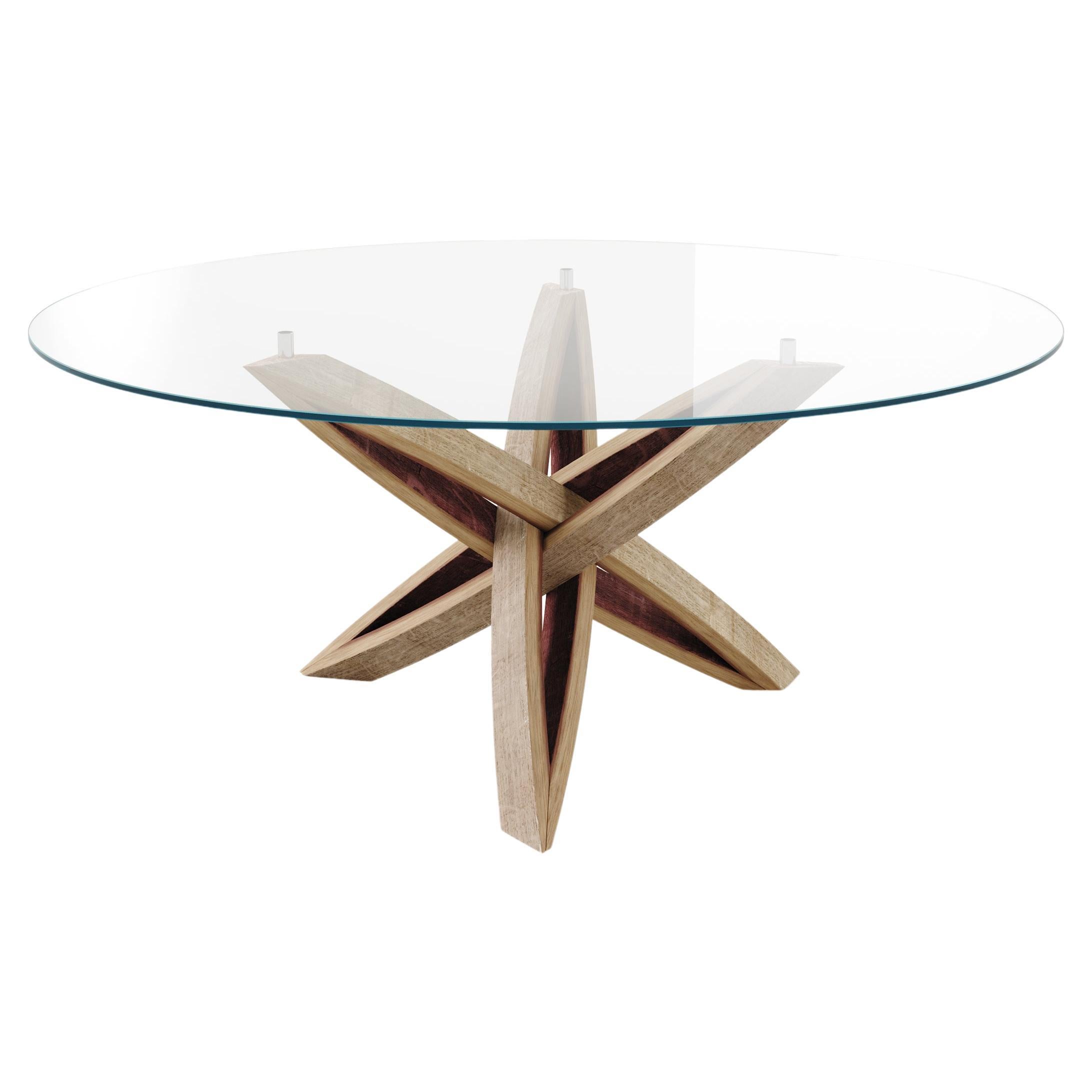 Narni coffee table by Winetage handmade in Italy For Sale