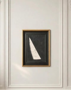 "Narragansett XI" Ink and Pigment on Raw Canvas