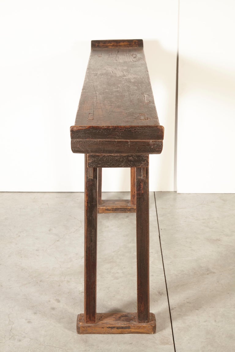 Narrow Antique Chinese Altar Table At 1stdibs
