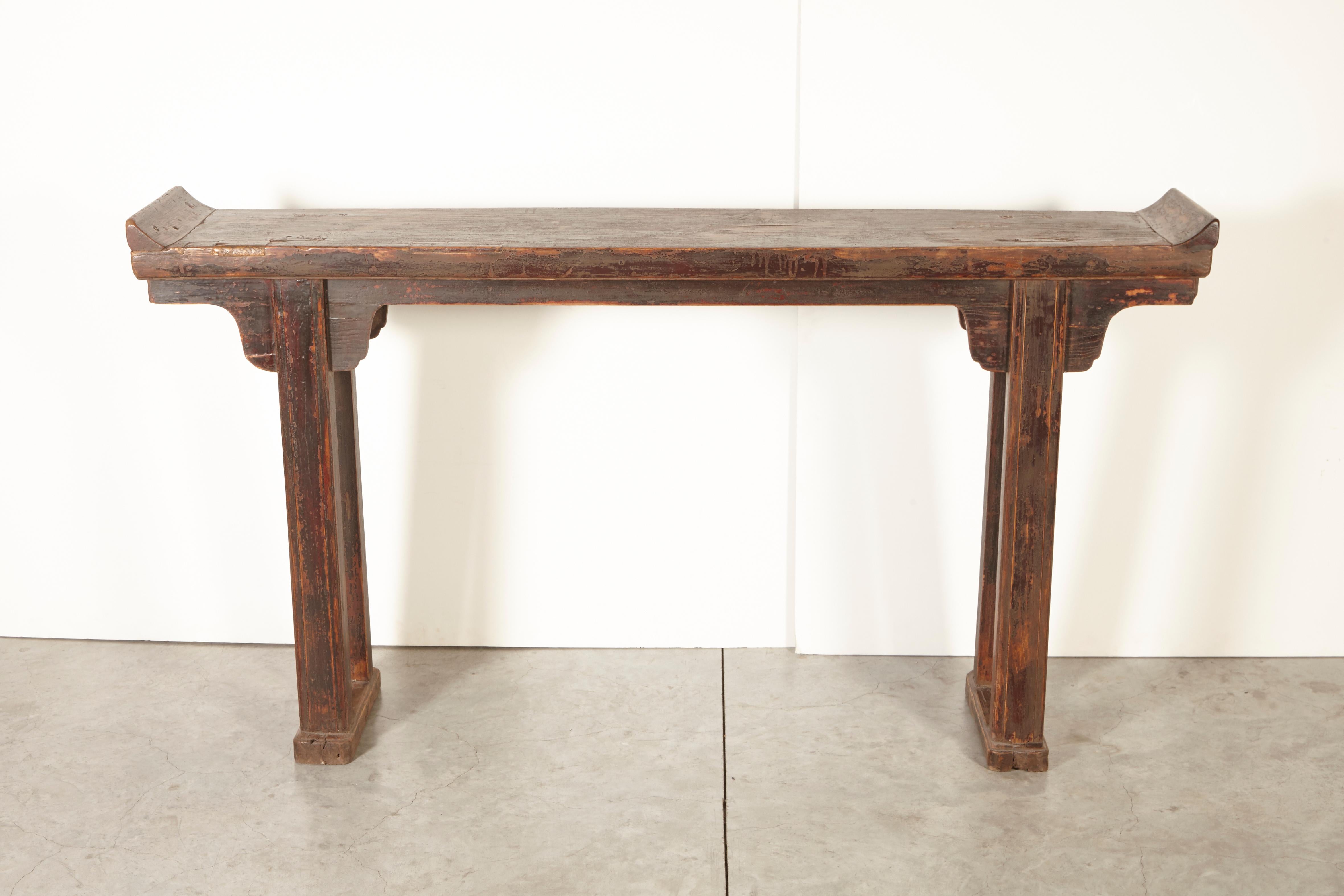 antique asian console tables