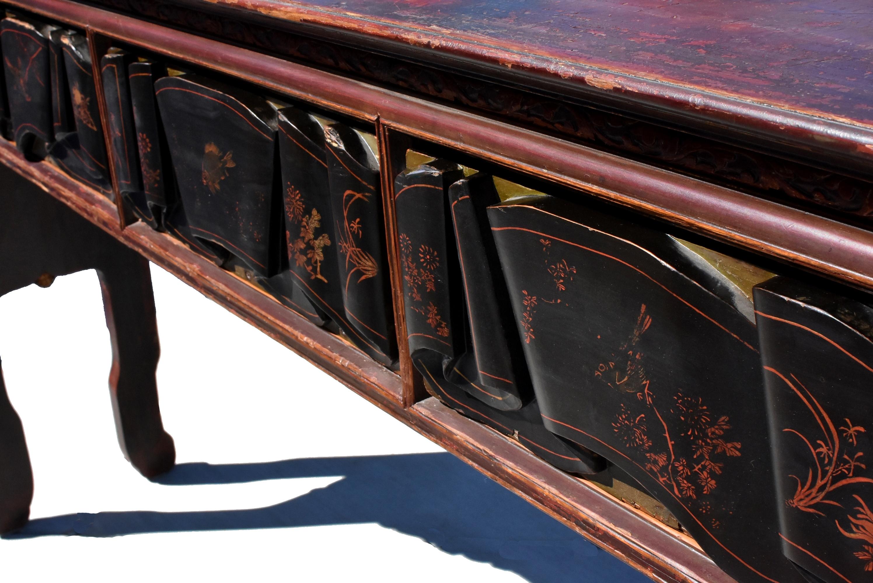 antique console tables