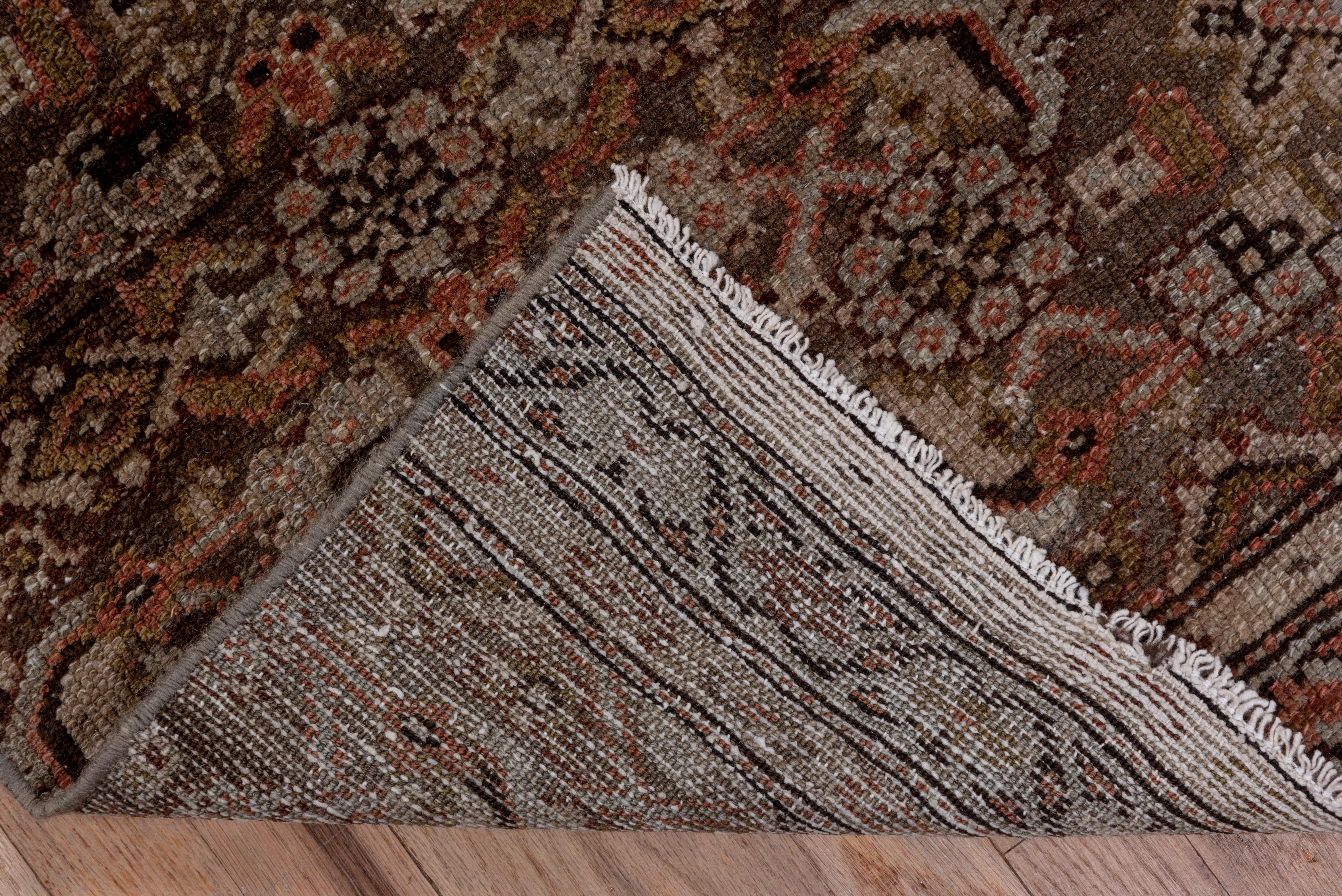 Tribal Narrow Antique Hamadan Runner For Sale