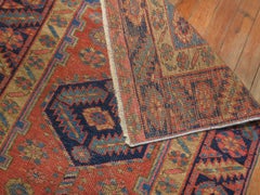 Narrow Antique Persian Heriz Runner