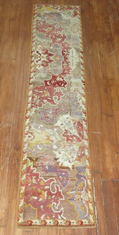 Narrow Antique Turkish Sivas Runner
