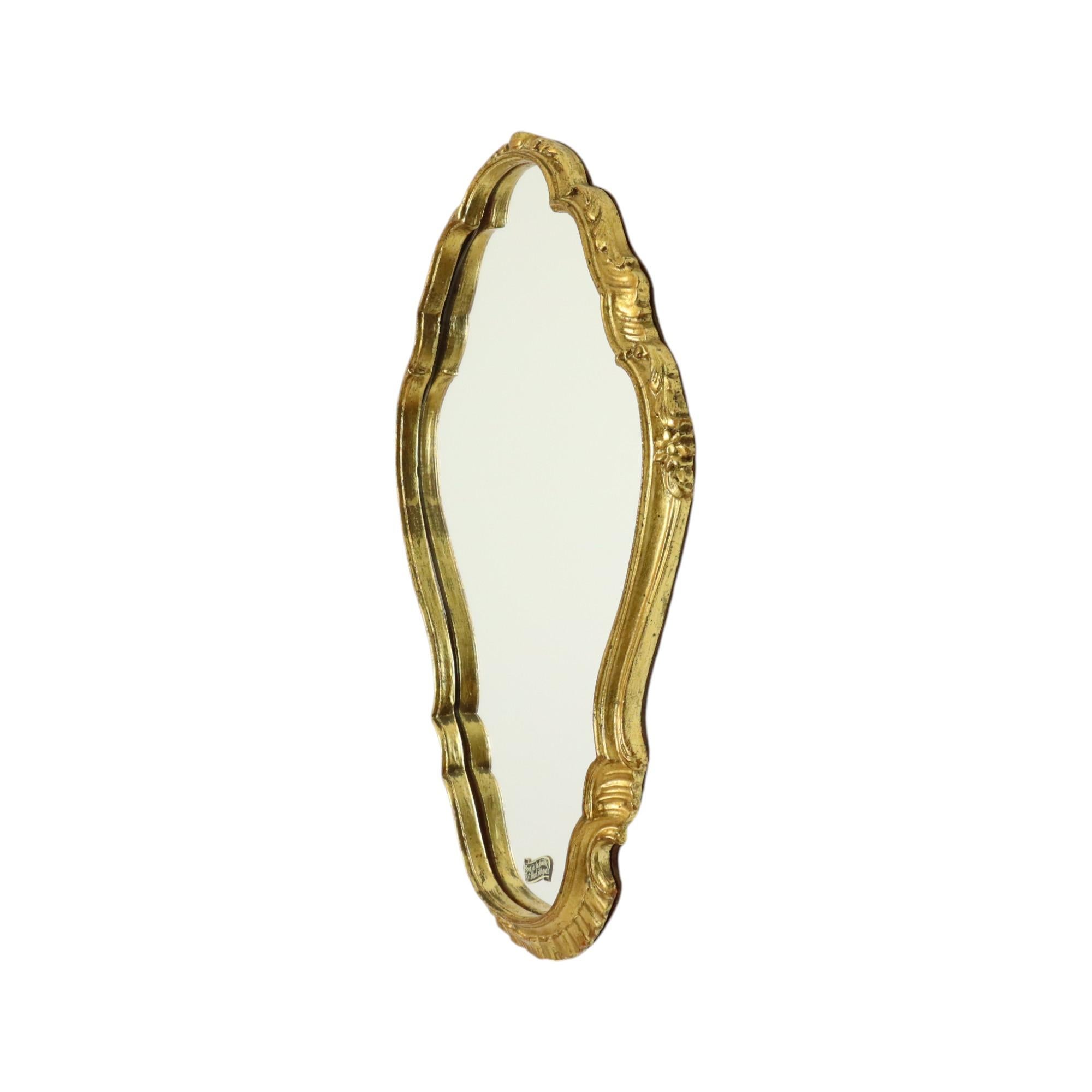 Specchio barocco stretto in stile classico dorato 60cm in vendita 3