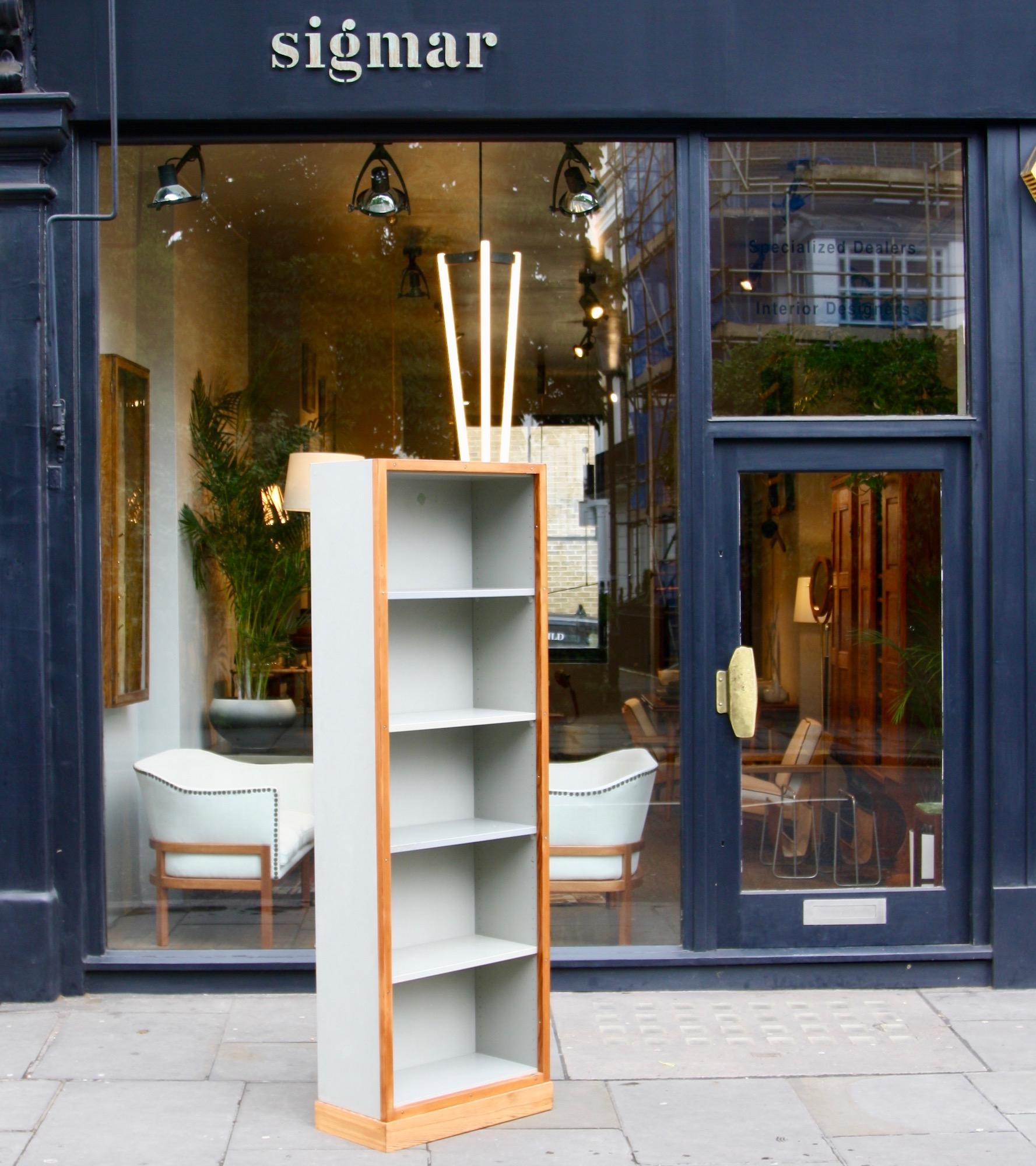 Swedish Narrow Bookcase by Børge Mogensen & Grete Meyer