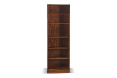 Narrow Brazilian Rosewood Bookcase by Omann Jun