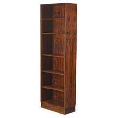 Narrow Brazilian Rosewood Bookcase by Omann Jun