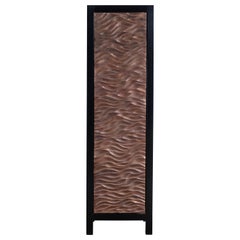 Narrow Cabinet with Gobi Design Single Door by Robert Kuo, Limited Edition