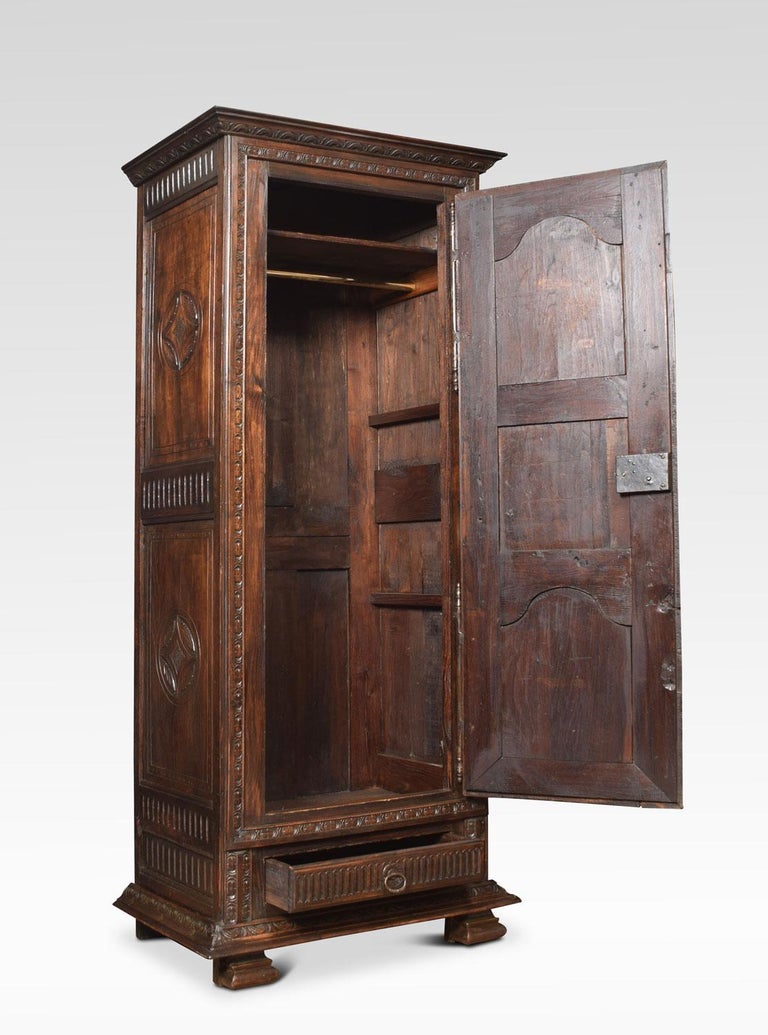Narrow Carved Hall Robe at 1stDibs