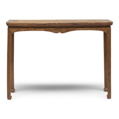 Narrow Chinese Collector's Table, c. 1850