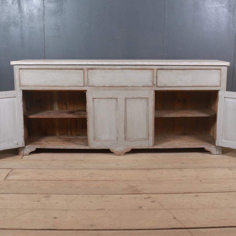 19th Century Narrow English Dresser Base