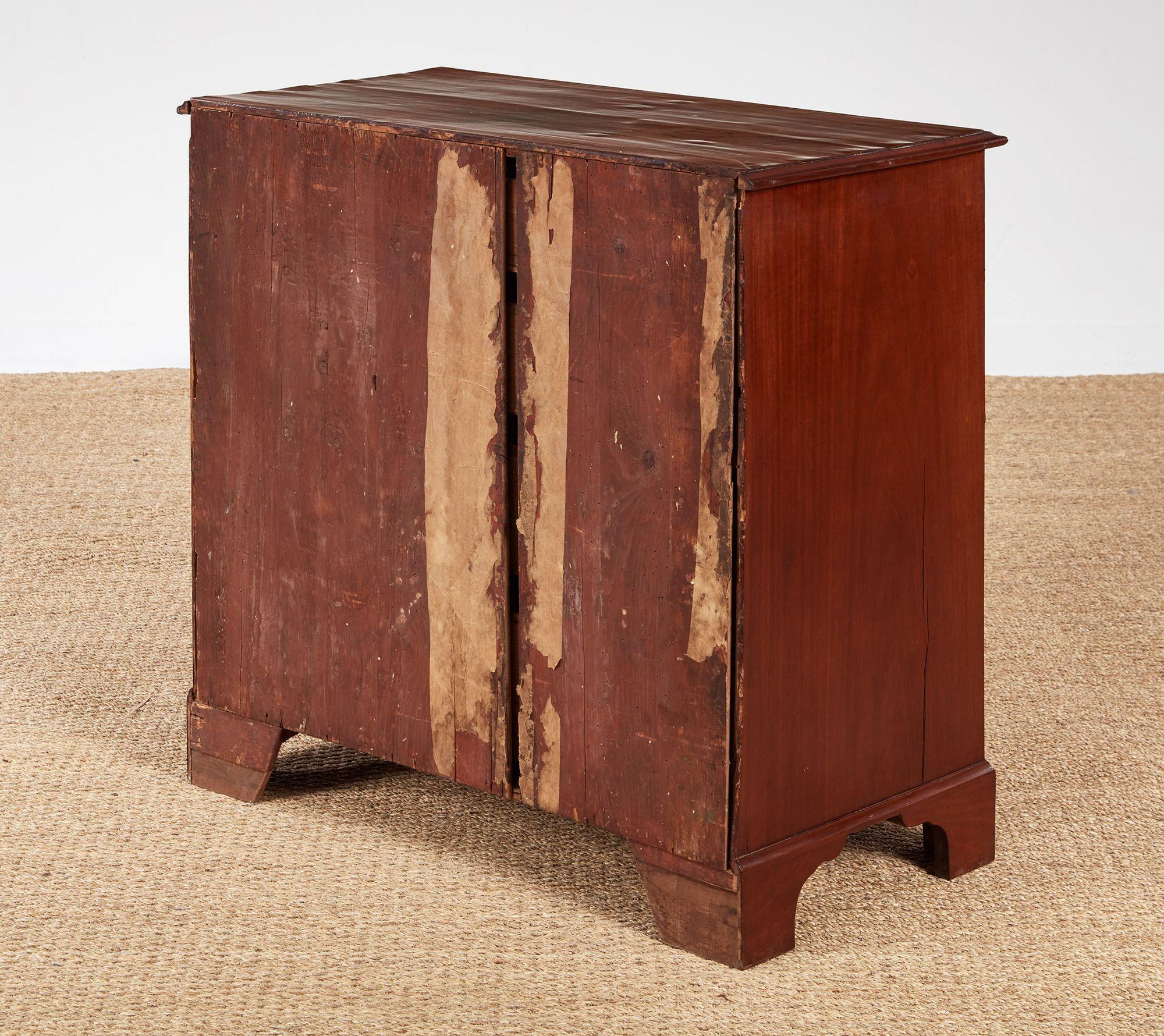 Narrow George III Chest of Drawers For Sale 8