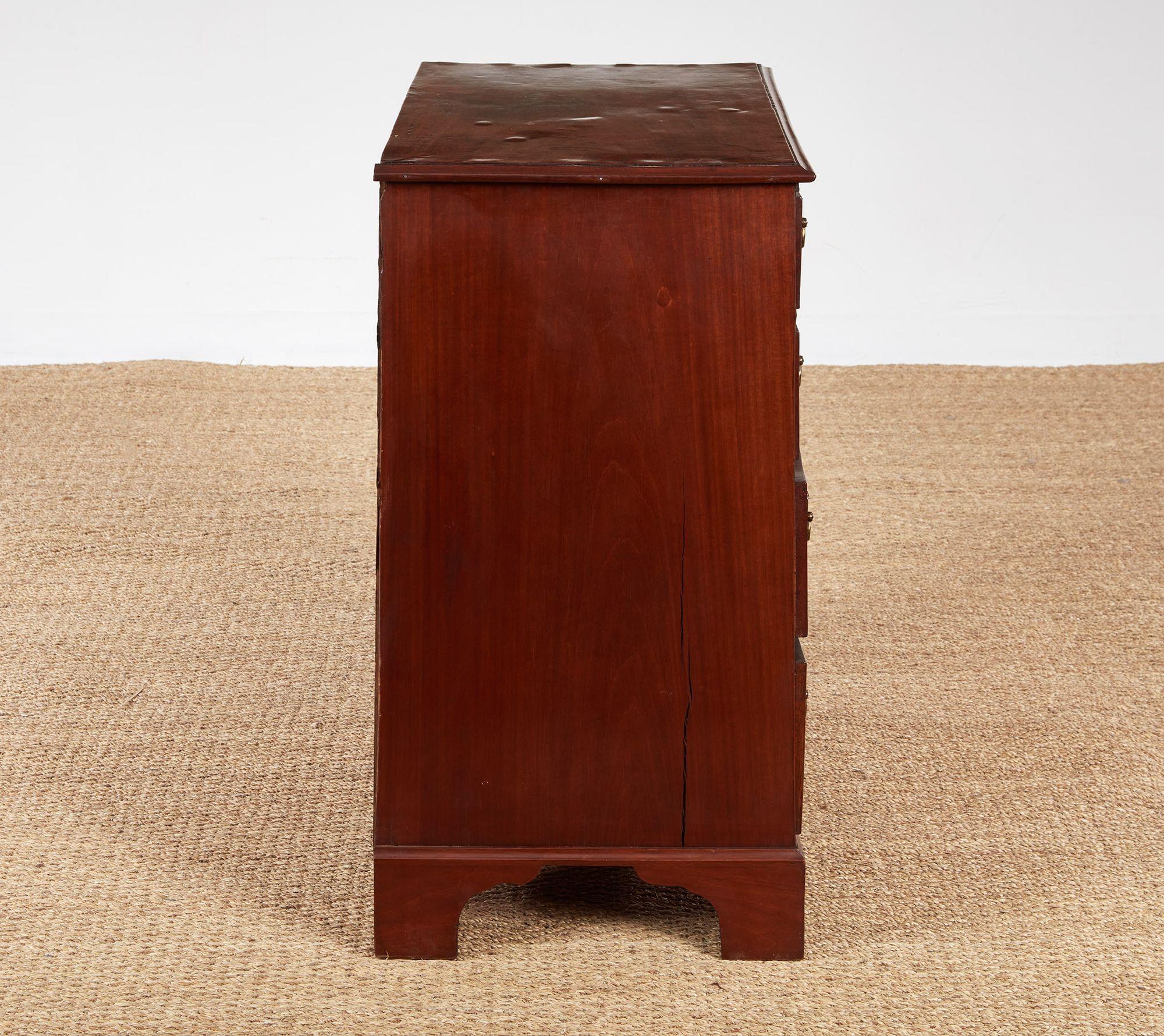 Narrow George III Chest of Drawers For Sale 1