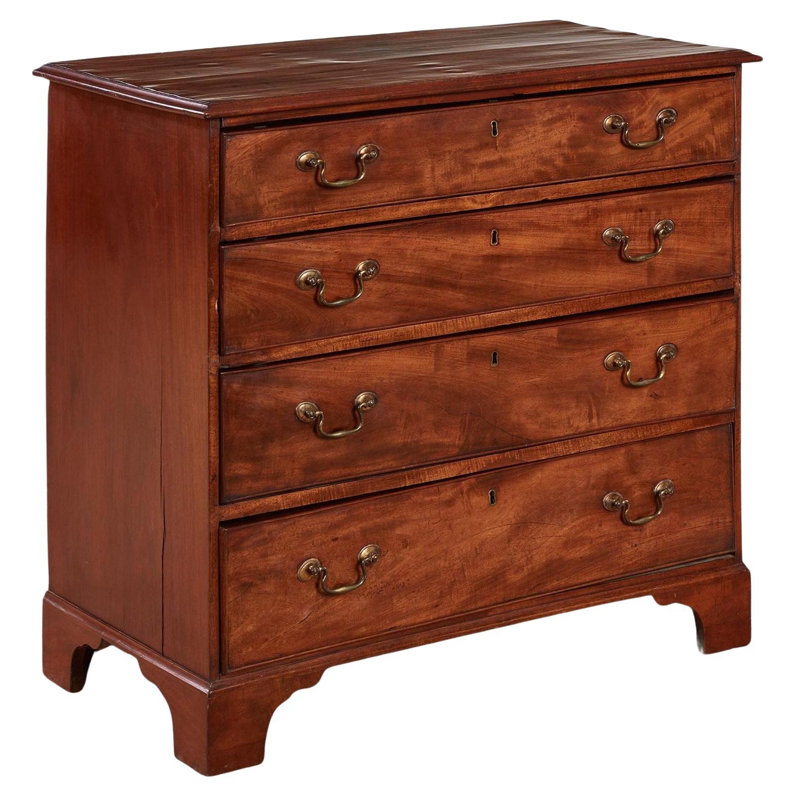 Narrow George III Chest of Drawers For Sale