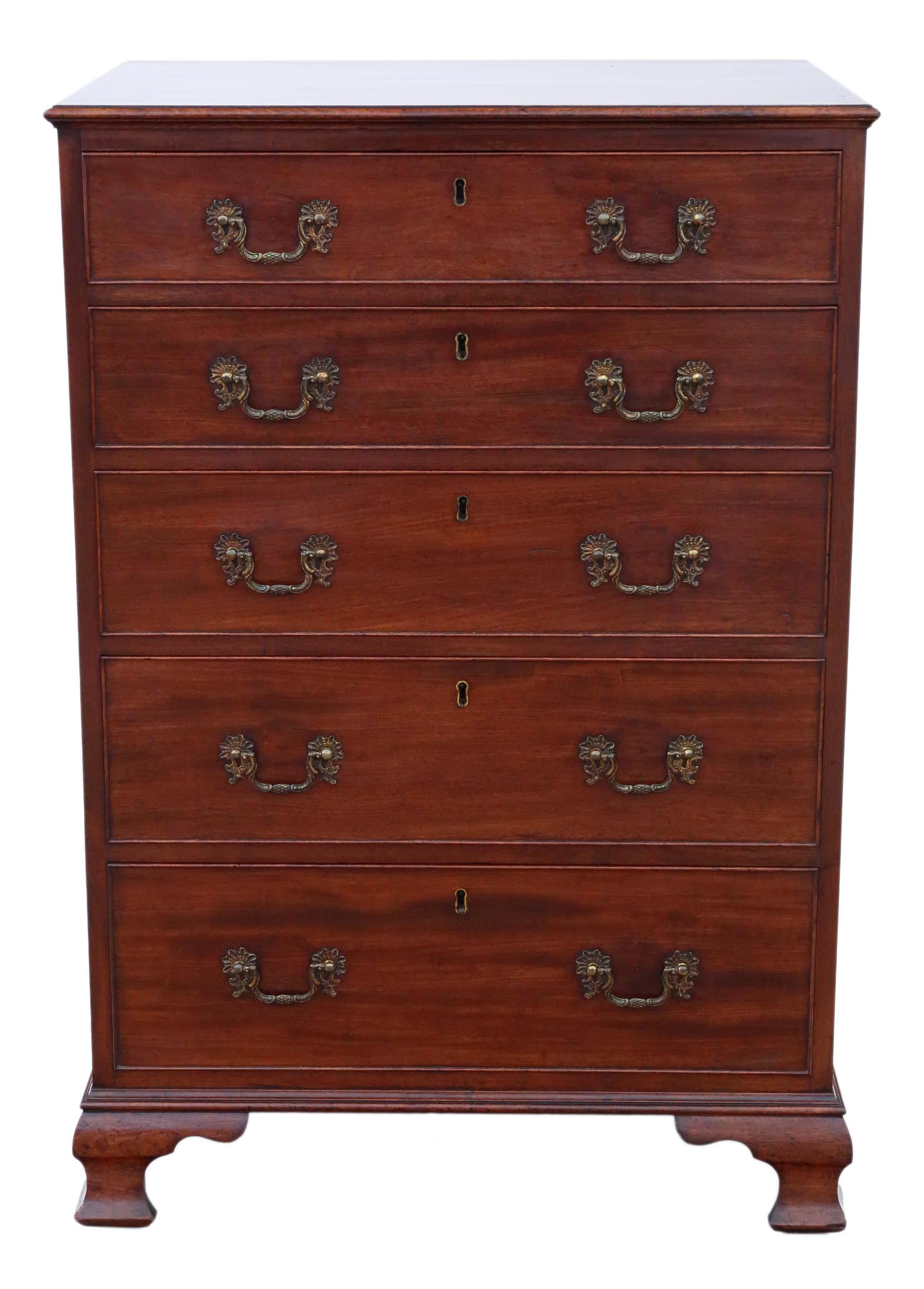 georgian chest of drawers