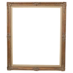 Narrow Golden Baroque Frame Painting Classic 70x60cm
