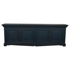 Narrow Italian Painted Enfilade