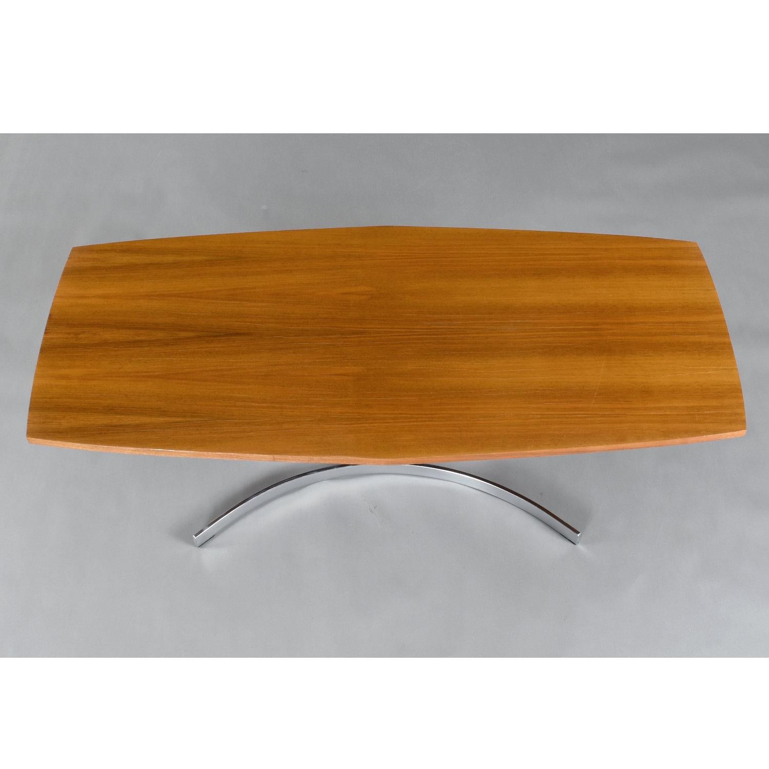 Métal Table basse moderne étroite et réglable en hauteur, convertie en table de salle à manger à 6 places en vente