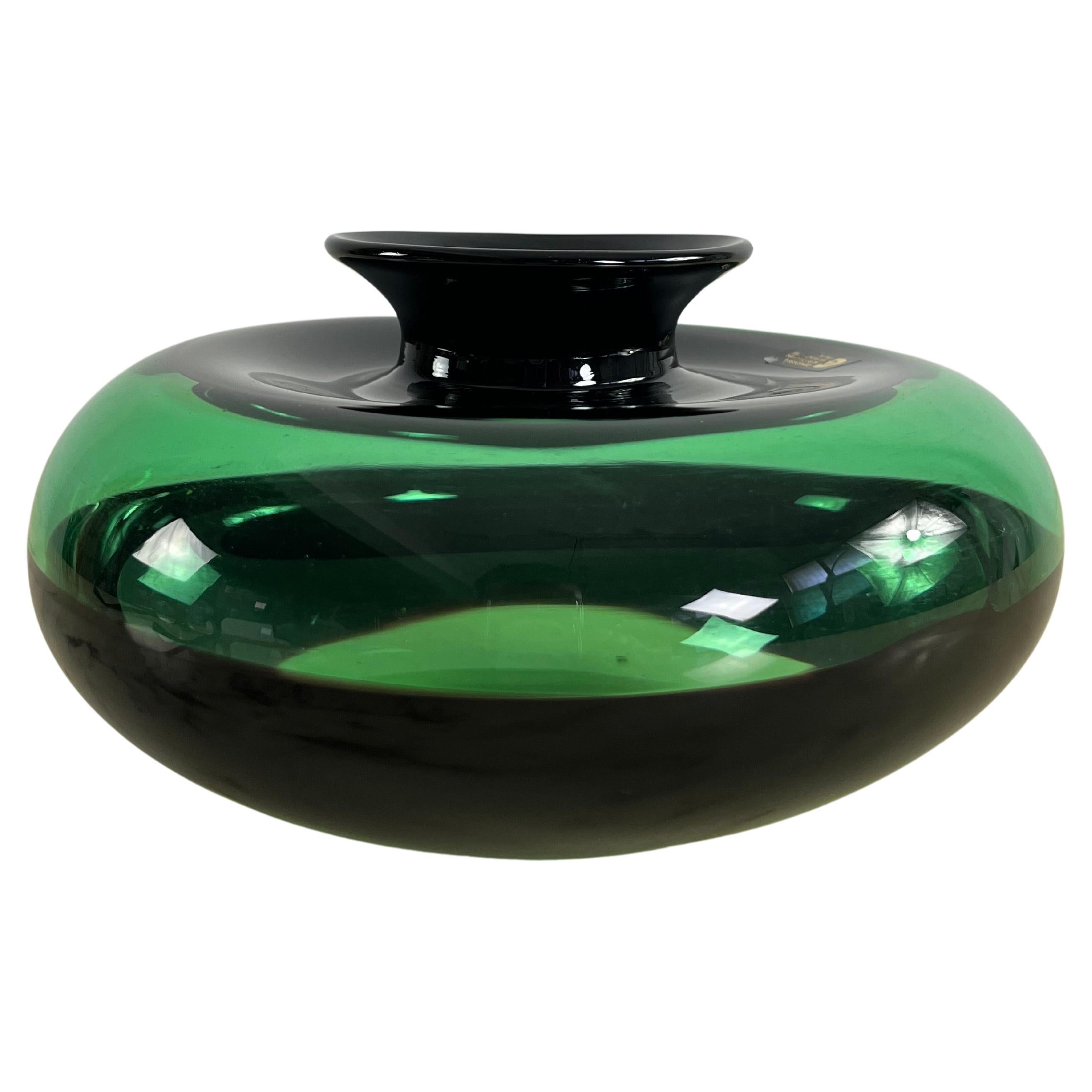Schmalmundige Schale aus Murano-Glas Signiert Cenedese & Albarelli, 1970er Jahre
